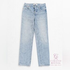 Denim Forum Sky Blue High Rise Jeans